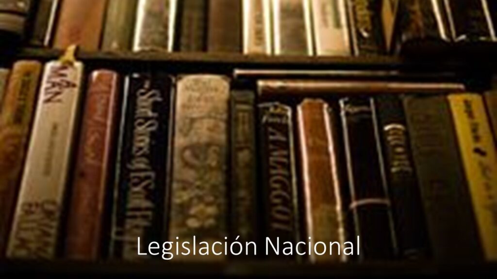 Legislación Nacional